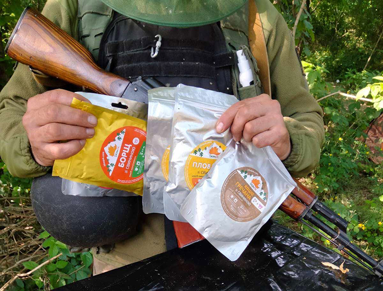 їжачок туристична їжа