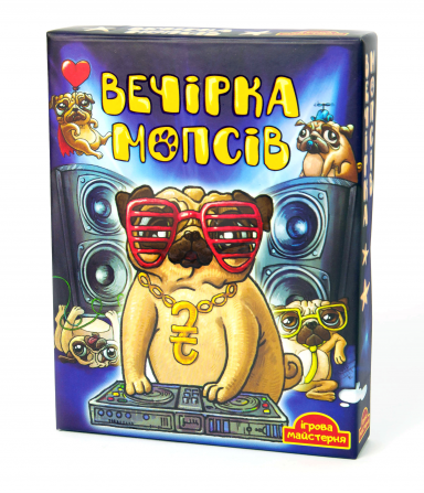настільна гра вечірка мопсів
