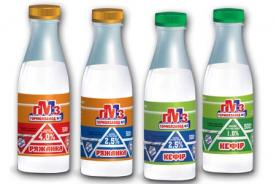 продукція міськмолокозаводу № 1
