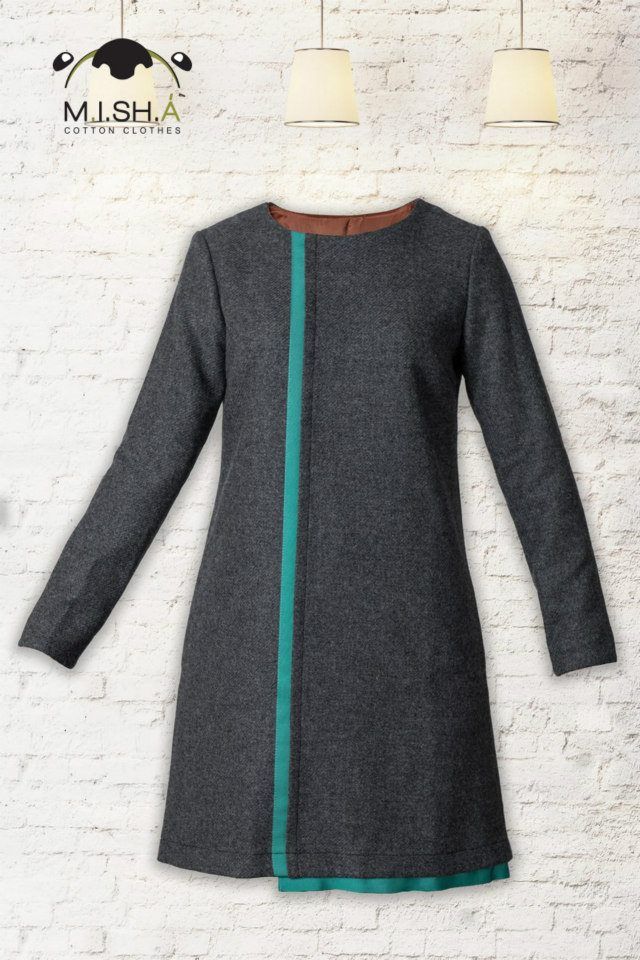 зимова жіноча сукня