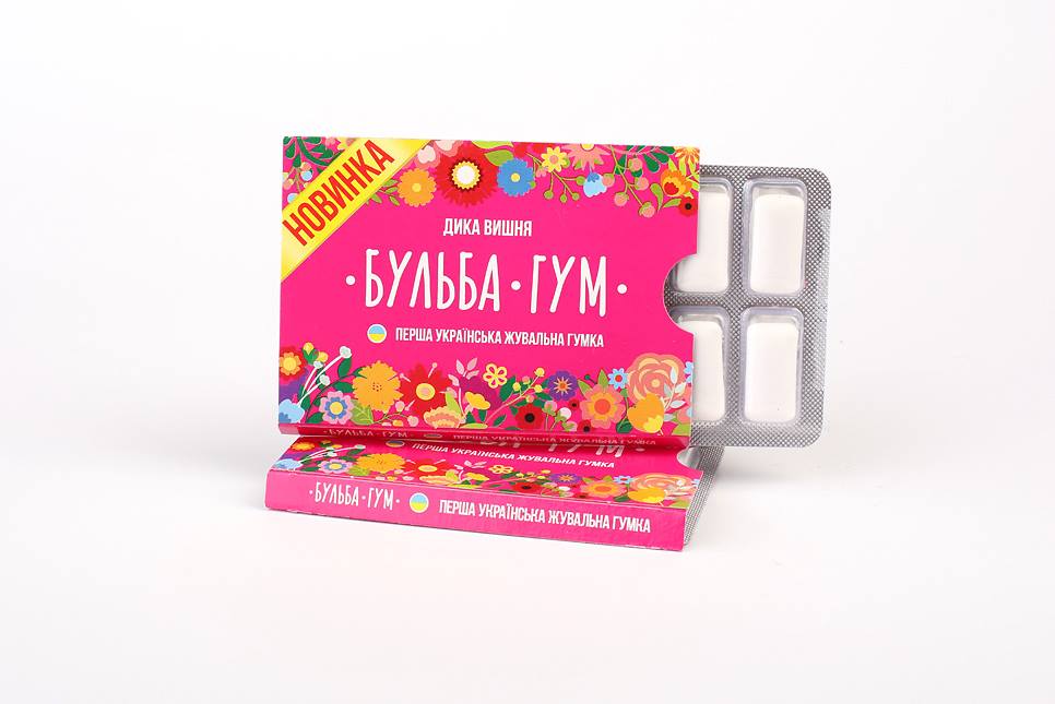 Жувальна гумка Бульба Гум | Зроблено в Україні. Каталог українських ...