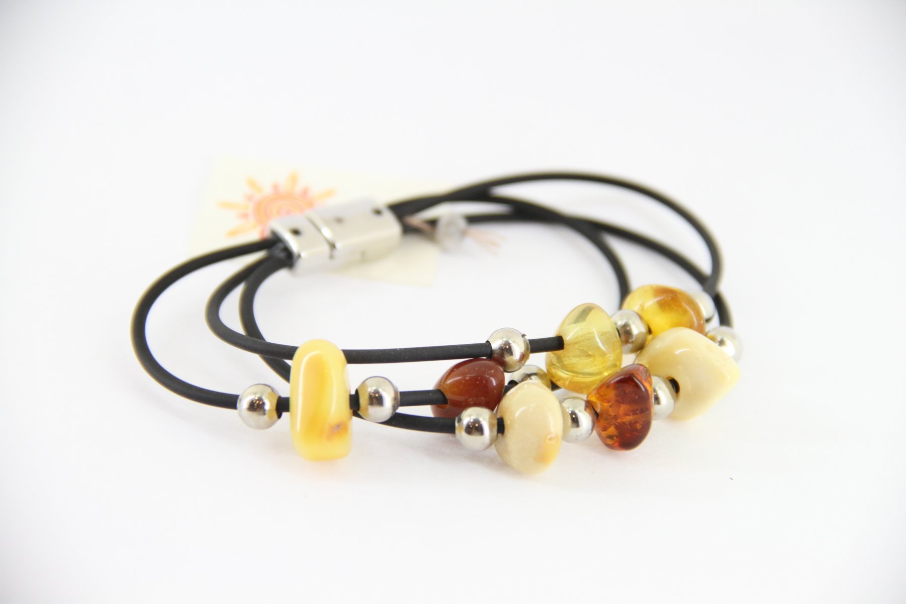 браслет з бурштину