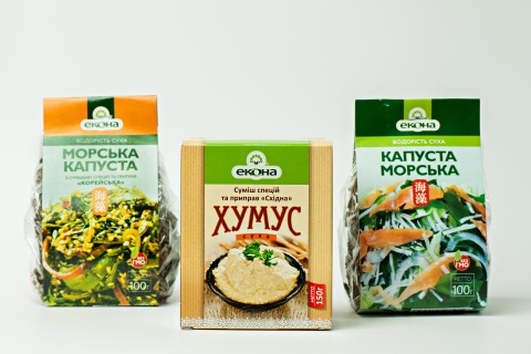 хумус, морська капуста